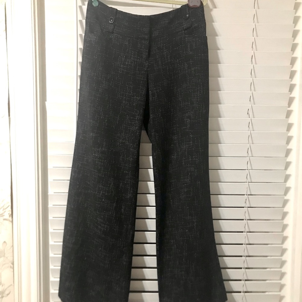 THE LIMITED. Cassidy Fit. Size 8 Pant, Black with White Hatching